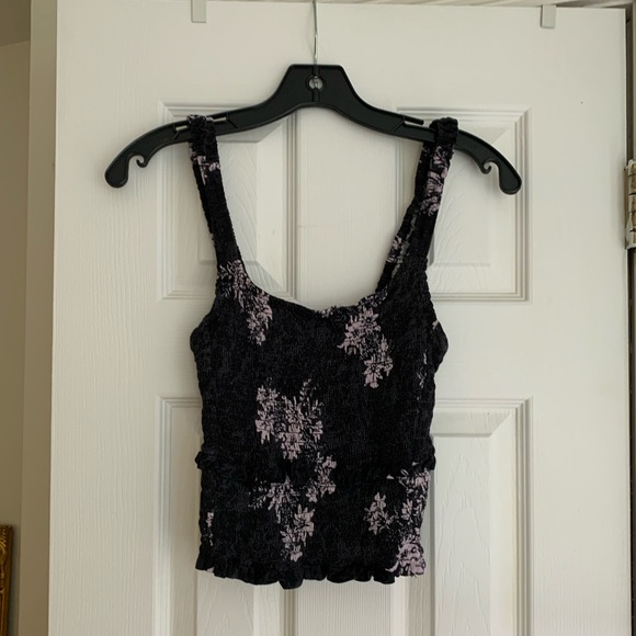 NWOT Free People Shirred Tank - Picture 1 of 6